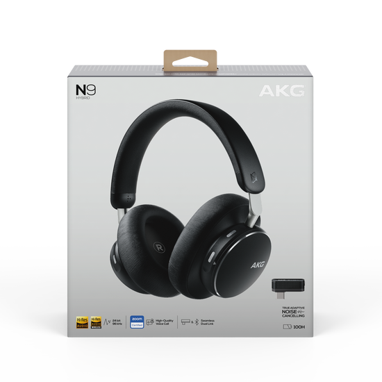 AKG N9 Hybrid | Wireless over-ear noise cancelling headphones