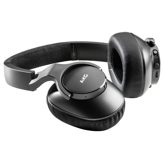 AKG N700NCM2 WIRELESS - Black - Wireless, Adaptive Noise Cancelling Headphones - Detailshot 1 image number null