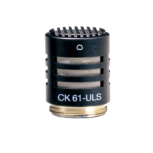 CK61 ULS - Black - Reference cardioid condenser microphone capsule - Hero image number null