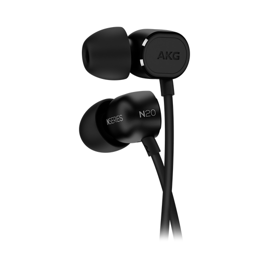 AKG N20 イヤホン カナル型 ブラック N20BLK  w17b8b5 Official AKG US store