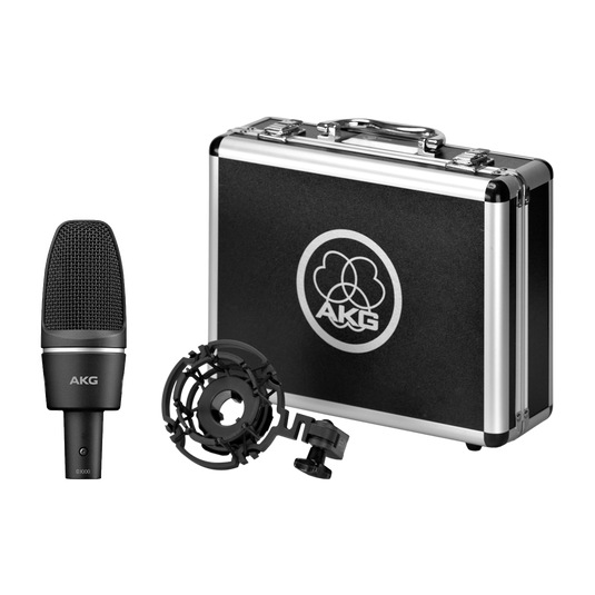 C3000 - Black - High-performance large-diaphragm condenser microphone - Detailshot 2 image number null