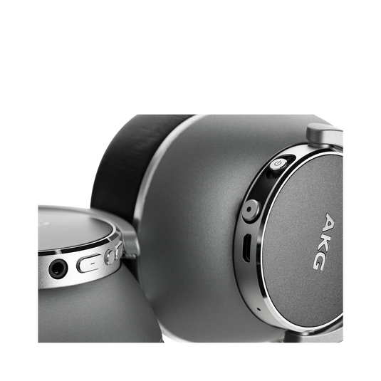 AKG N700NC Wireless - Silver - Wireless, Adaptive Noise Cancelling Headphones - Detailshot 2 image number null