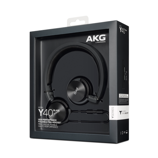 Y40 High performance foldable headphones with universal in line microphone and remote