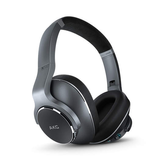 AKG N700NC Wireless - Silver - Wireless, Adaptive Noise Cancelling Headphones - Hero image number null