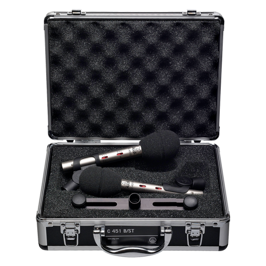 AKG C451B ケース付き C451 B Matched Pair | Matched pair stereo set