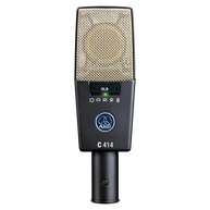 C414 XLS - Black - Reference multipattern 
condenser microphone - Hero