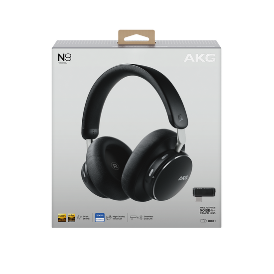 AKG N9 Hybrid | Wireless over-ear noise cancelling headphones