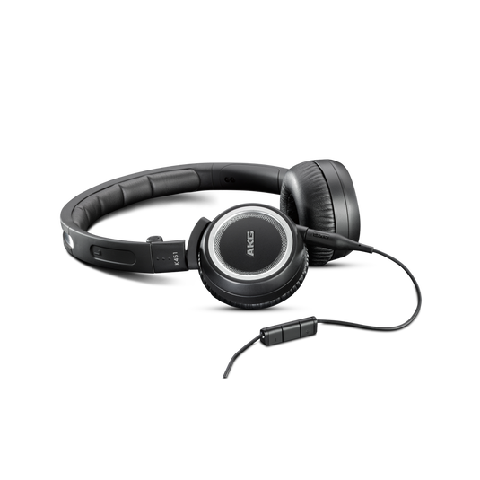 AKG K451 折りたたみ式ヘッドホン ブラック K 451 | High-performance foldable on-ear headphones with inline