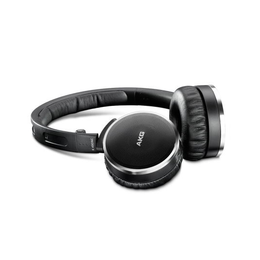 K 490NC - Black - High performance active noise-cancelling headphones, ideal for traveling. - Hero image number null