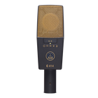 C414 XLII - Black - Reference multipattern condenser microphone - Hero