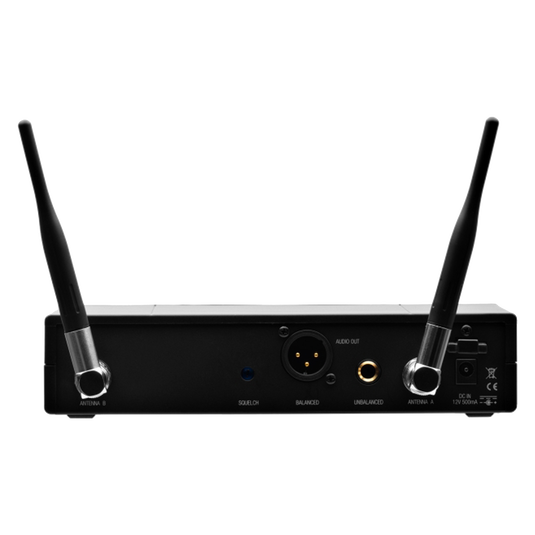 WMS420 Headworn Set Band-A - Black - Professional wireless microphone system - Back image number null