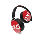 Y50 On ear headphones with in line one button universal remote mic cable