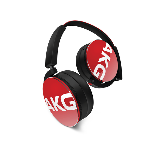 Y50 On ear headphones with in line one button universal remote mic cable
