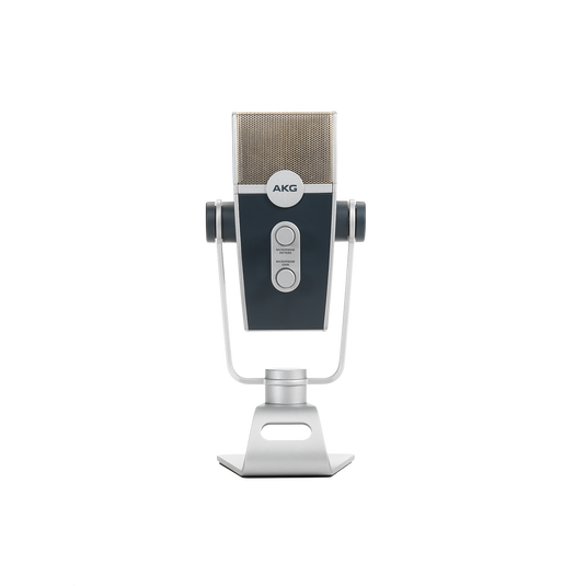 AKG LYRA コンデンサーマイク スタンド付き グレー/ホワイト AKG Lyra」製品レビュー：4つの収音モードを備える卓上スタンド