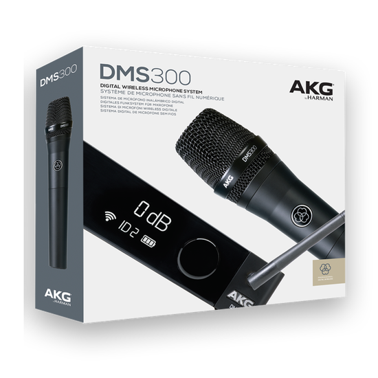 DMS300 Microphone Set | Digital wireless microphone system DMS300 Microphone Set | Digital wireless microphone system