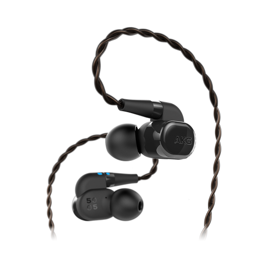 AKG N5005 - Black - Reference Class 5-driver configuration in-ear headphones with customizable sound - Hero image number null