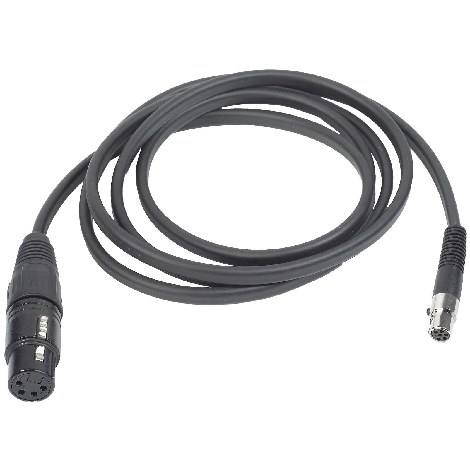 MK HS XLR 4D (B-Stock) - Black - Detachable cable for AKG HSD headsets with 4pin XLR connector (female) - Hero