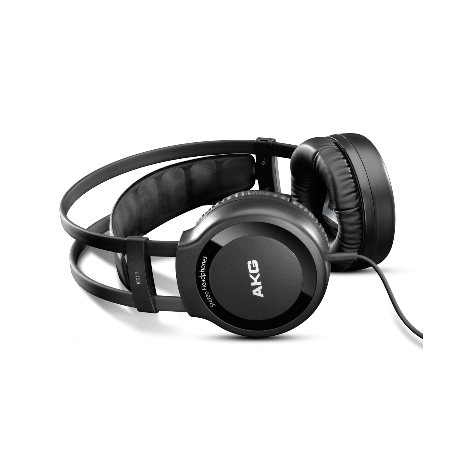 K 511 - Black - Natural sound stereo headphones with great audio balance - Hero
