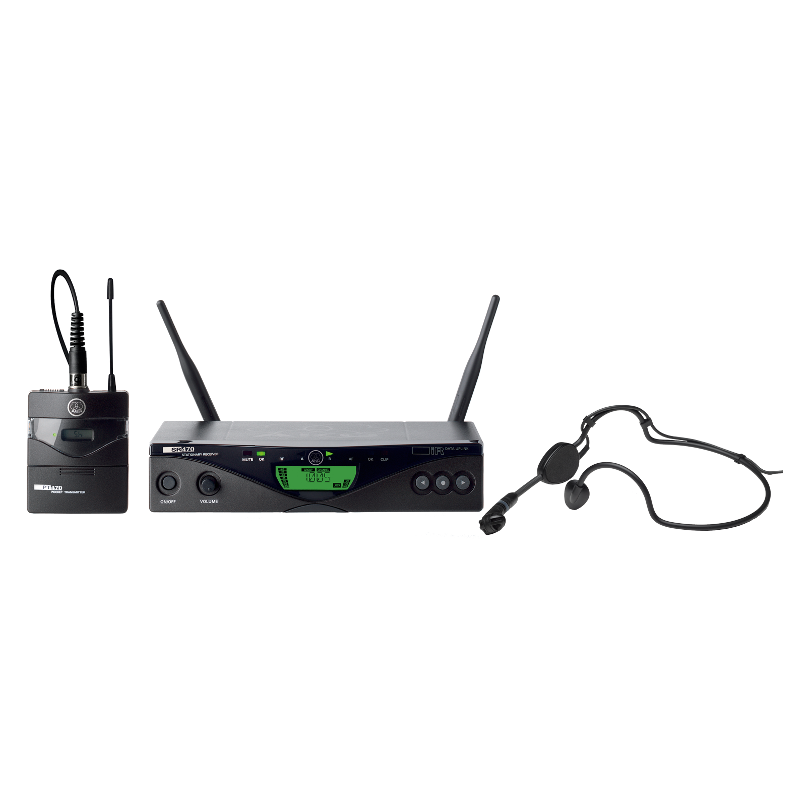 WMS470 Sports Set - Black - Professional wireless microphone system - Hero