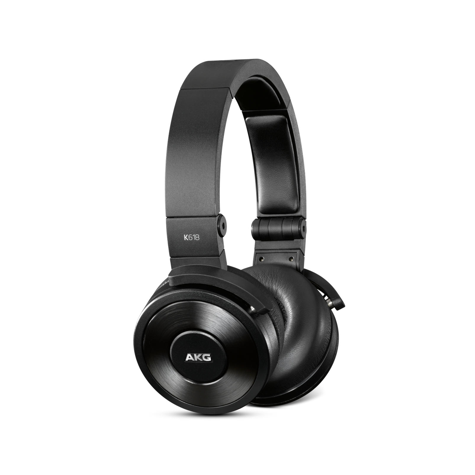 K 618 - Black - High-performance DJ headphones. - Hero