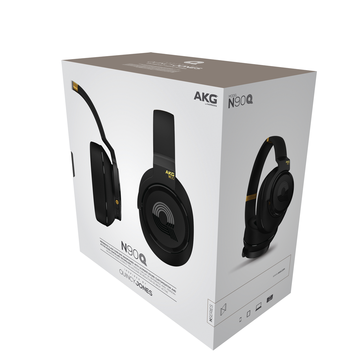 N90Q | Reference class auto-calibrating noise cancelling headphones