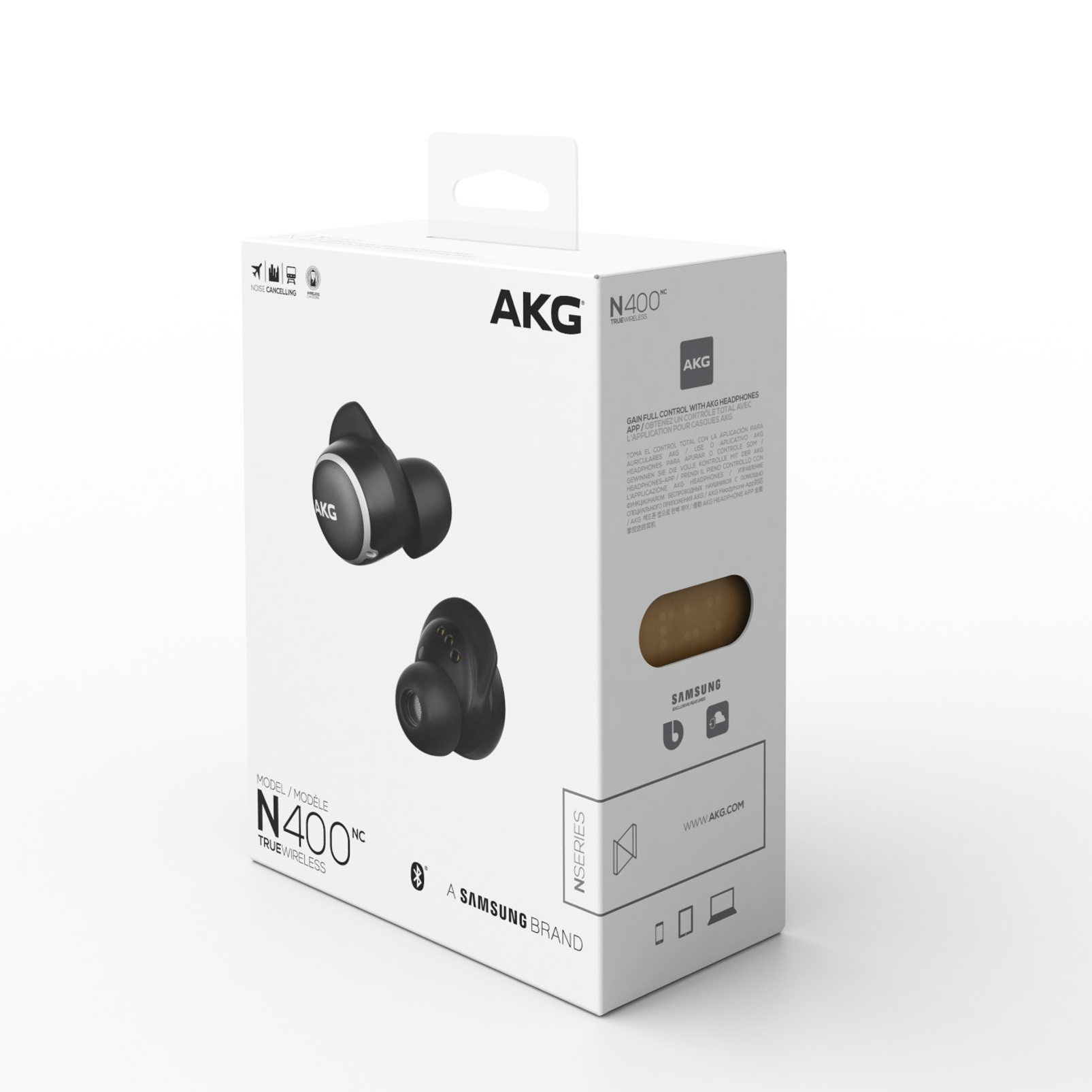 AKG lance les N400, ses écouteurs True Wireless avec réduction de bruit  active