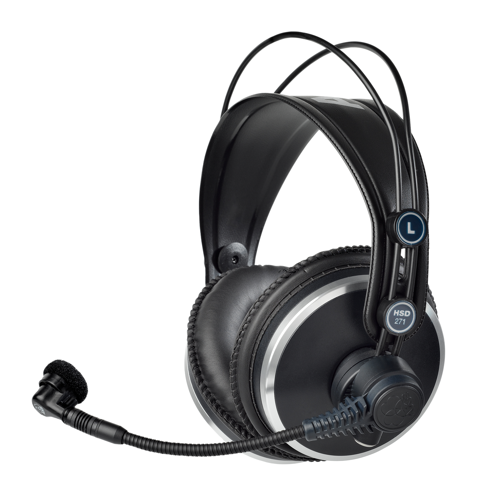 HSD271 (B-Stock) - Black - Professional over-ear headset with dynamic microphone - Hero