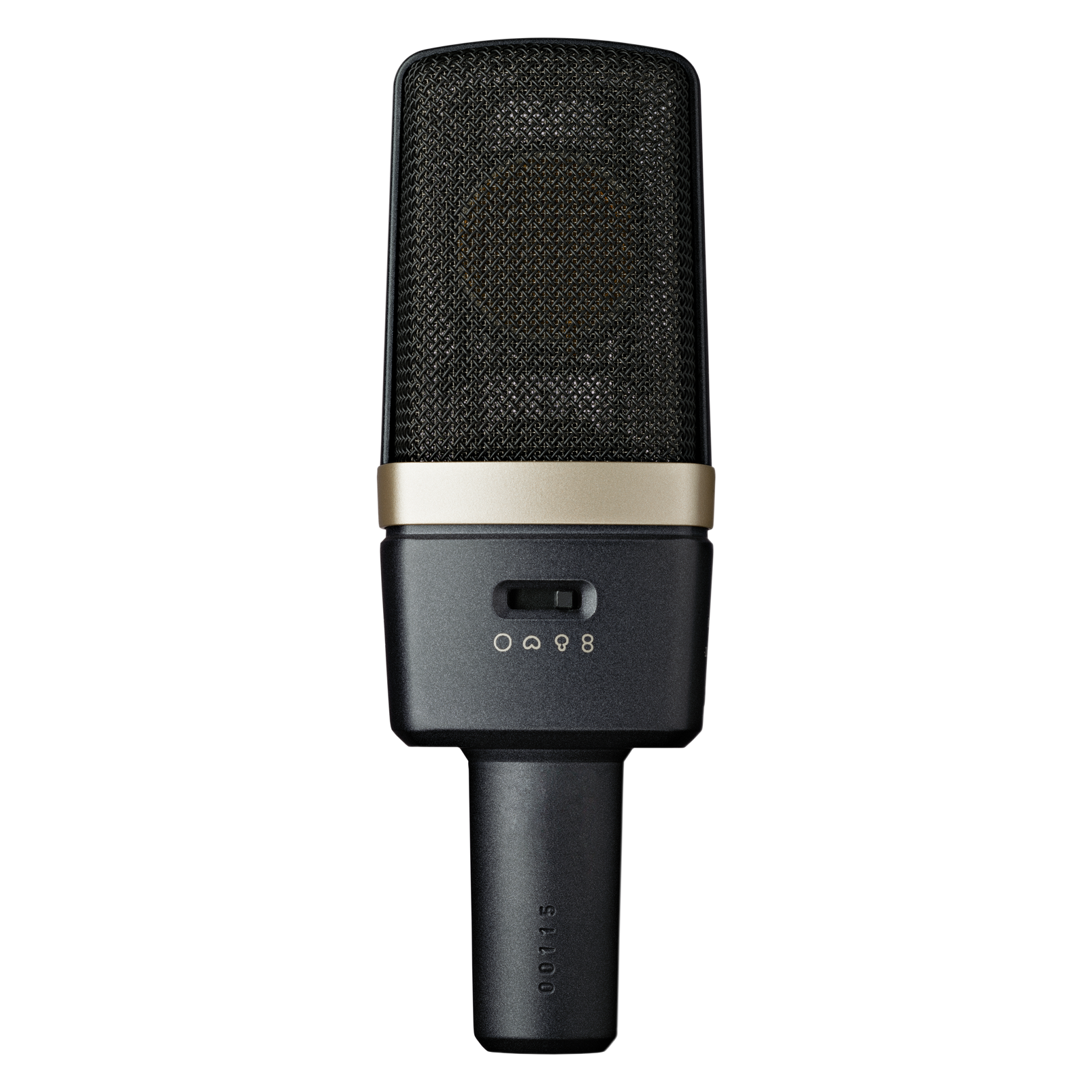 C314 (B-Stock) - Black - Professional multi-pattern condenser microphone - Back