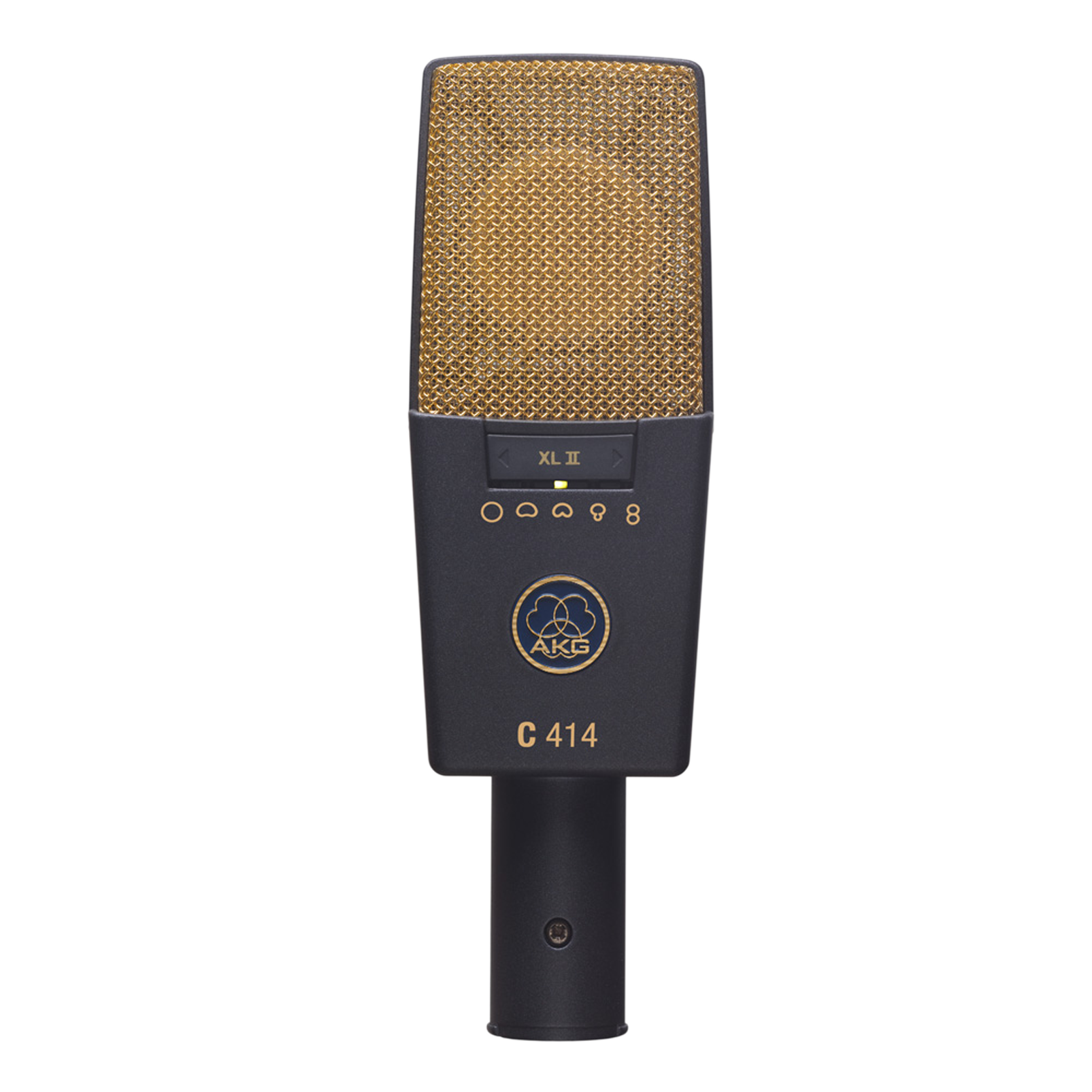 C414 XLII (B-Stock) - Black - Reference multipattern condenser microphone - Hero