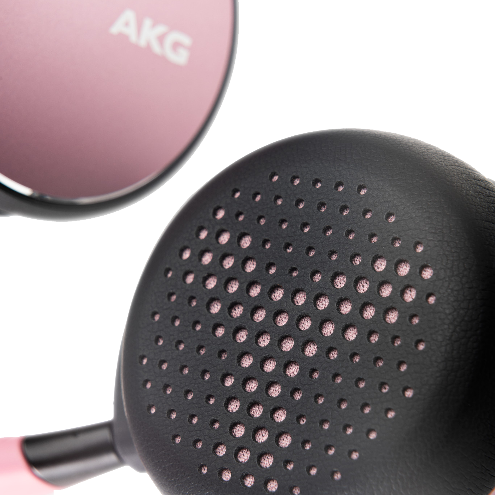 AKG Y400 WIRELESS - Pink - Wireless mini on-ear headphones - Detailshot 1