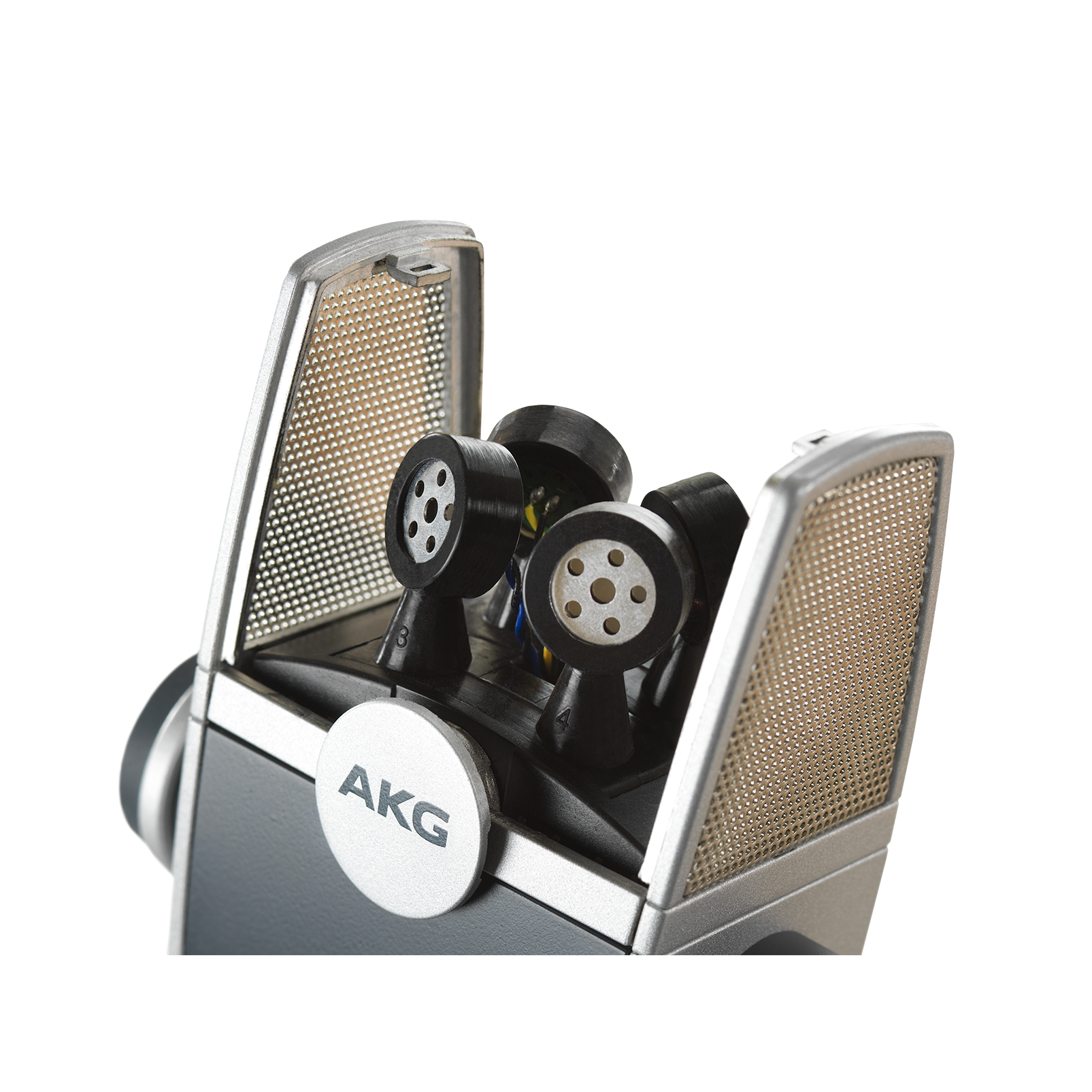 AKG Lyra (B-Stock) - Silver - Ultra-HD Multimode USB Microphone  - Detailshot 2