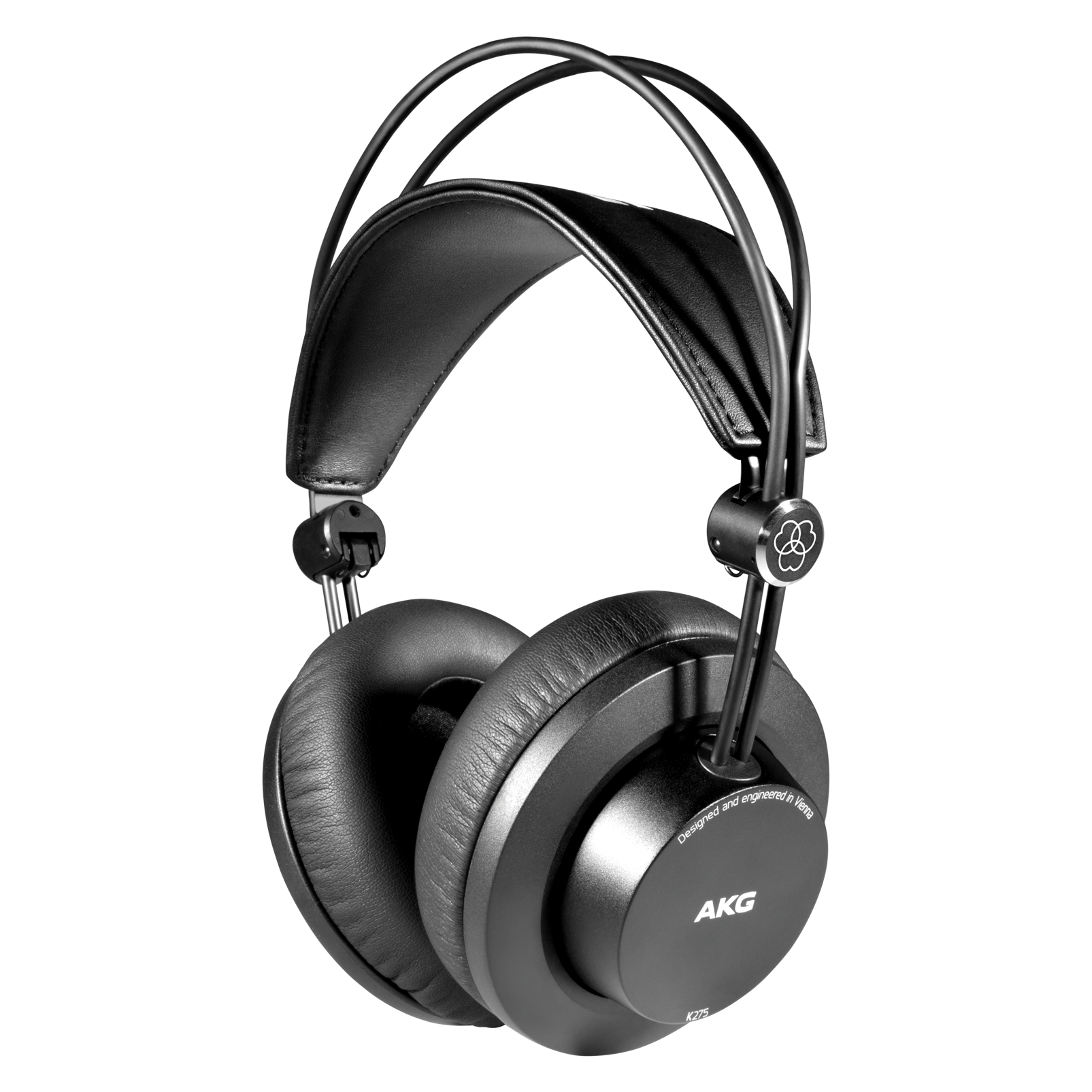 K275 - Black - Over-ear, closed-back, foldable studio headphones - Hero