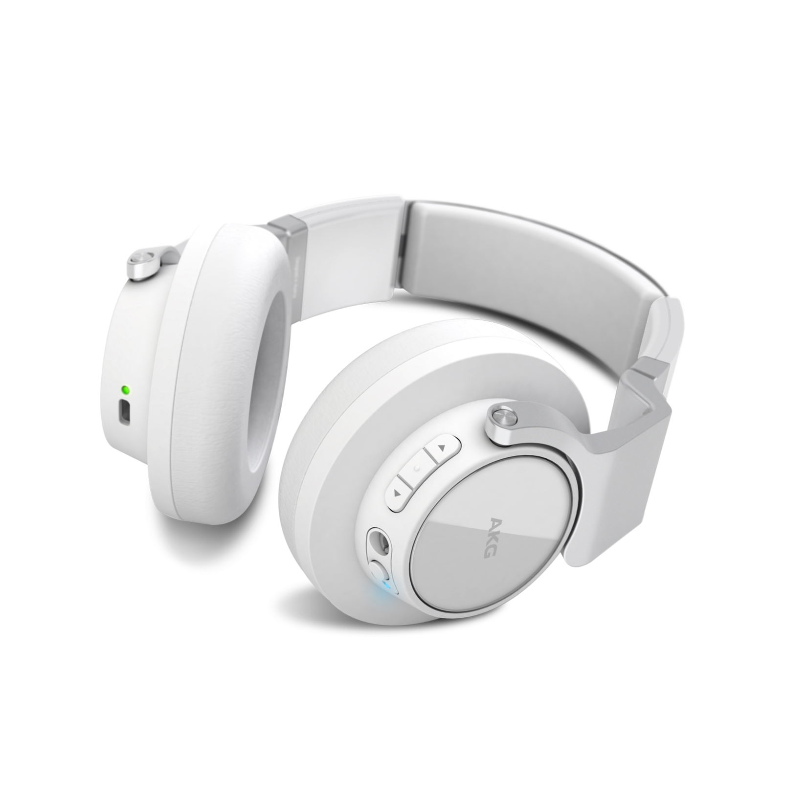 K 845BT - White - High performance over-ear wireless headphones with Bluetooth - Detailshot 1