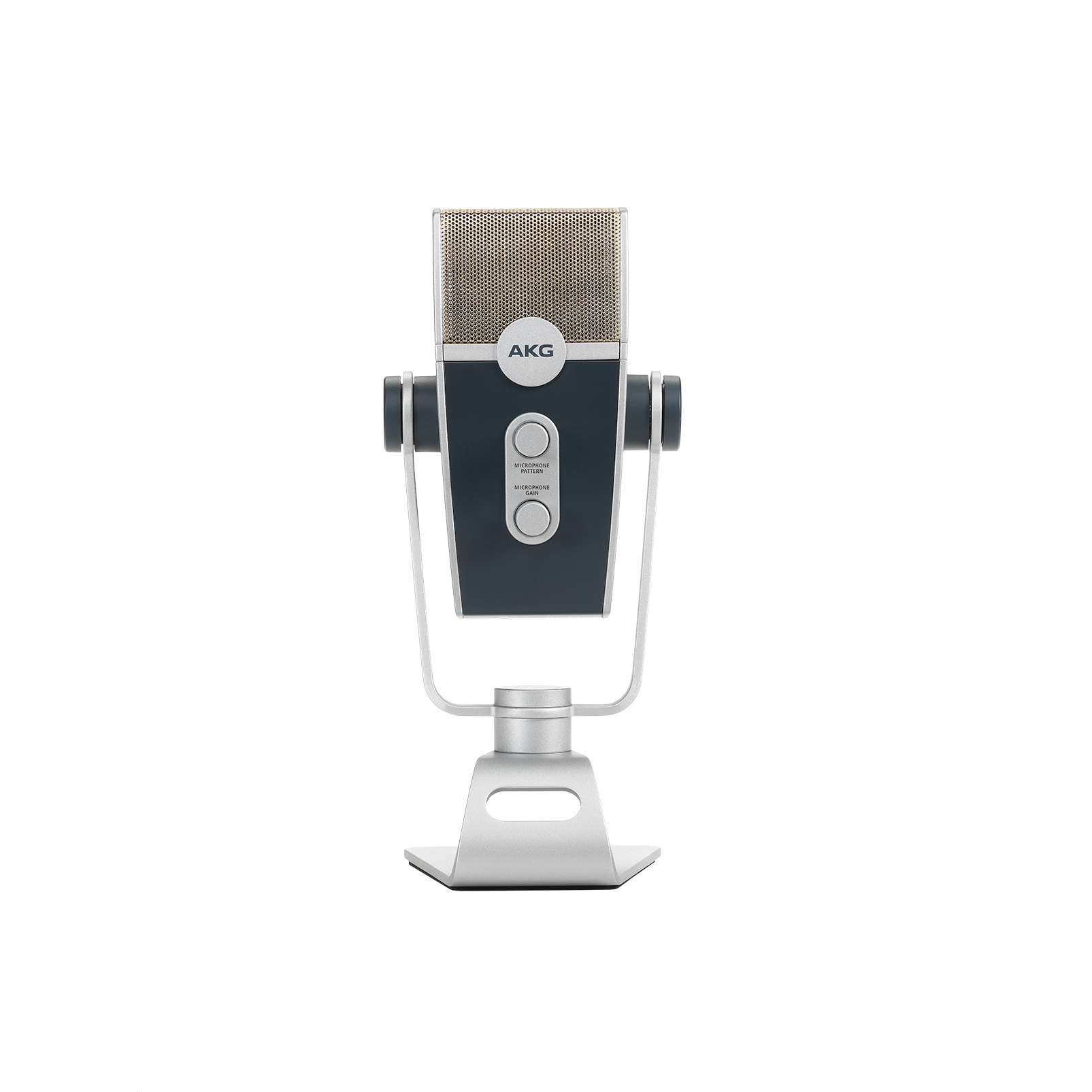 AKG Lyra (B-Stock) - Silver - Ultra-HD Multimode USB Microphone  - Back
