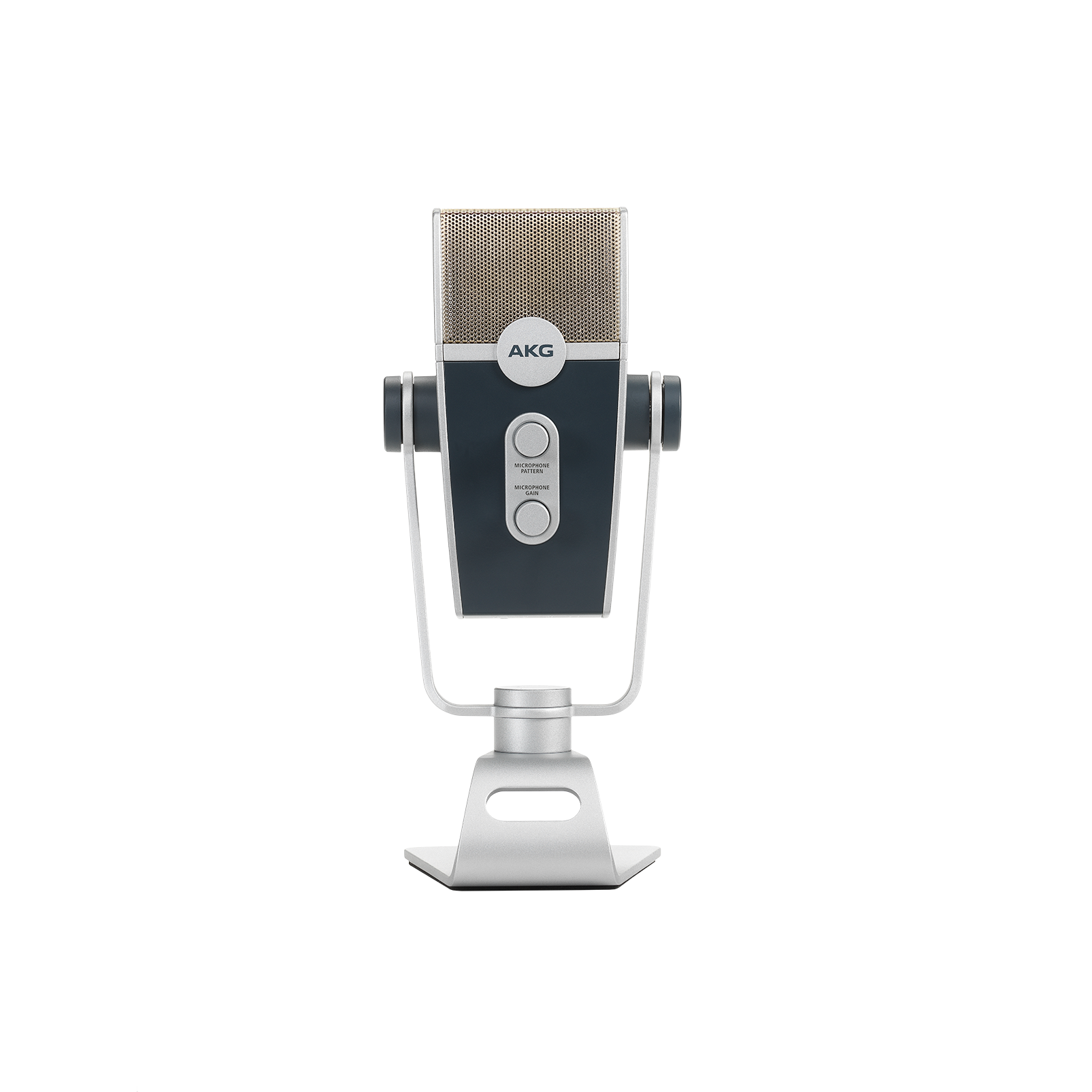 AKG Lyra - Silver - Ultra-HD Multimode USB Microphone  - Back