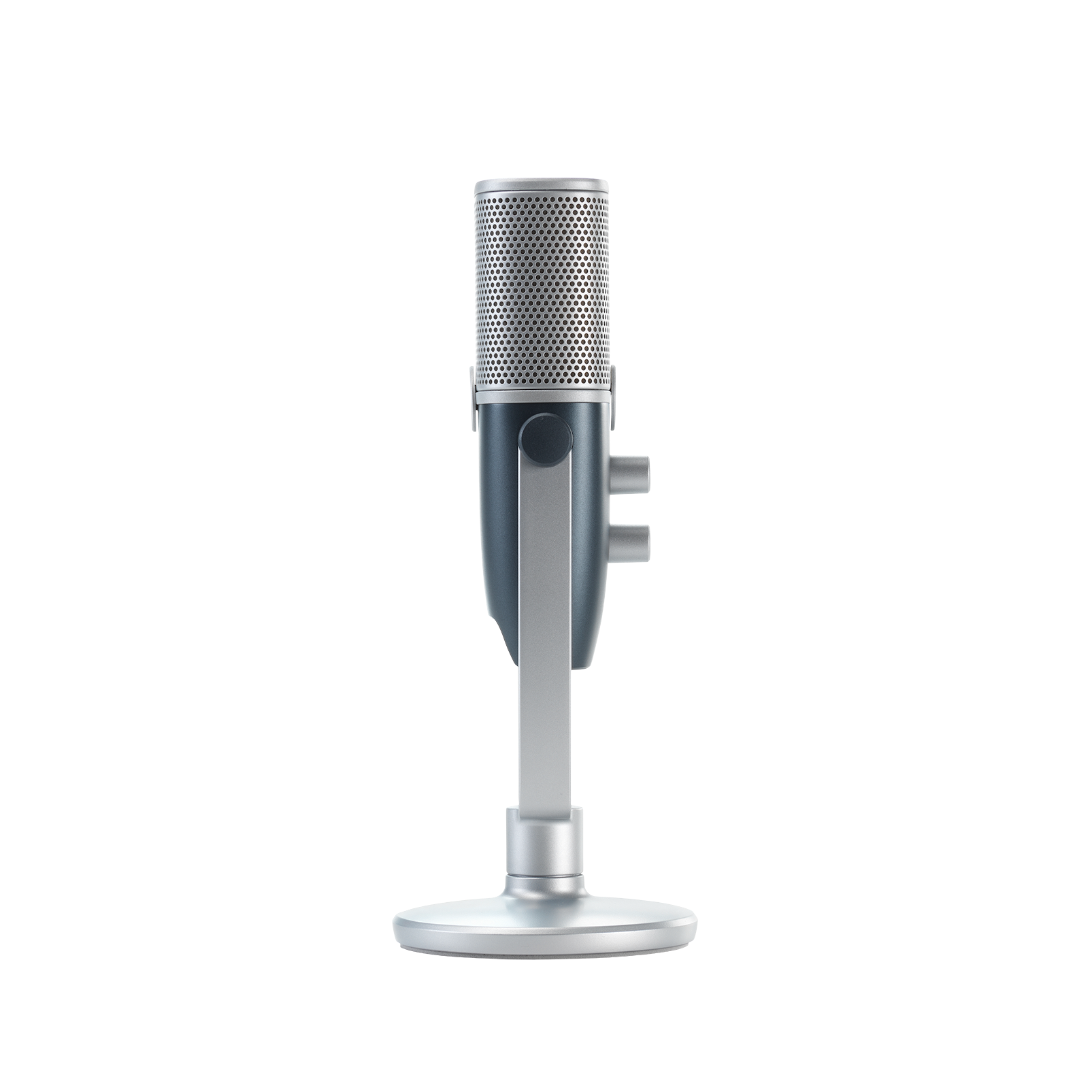 AKG Ara - Blue - Professional Two-Pattern USB Condenser Microphone - Left