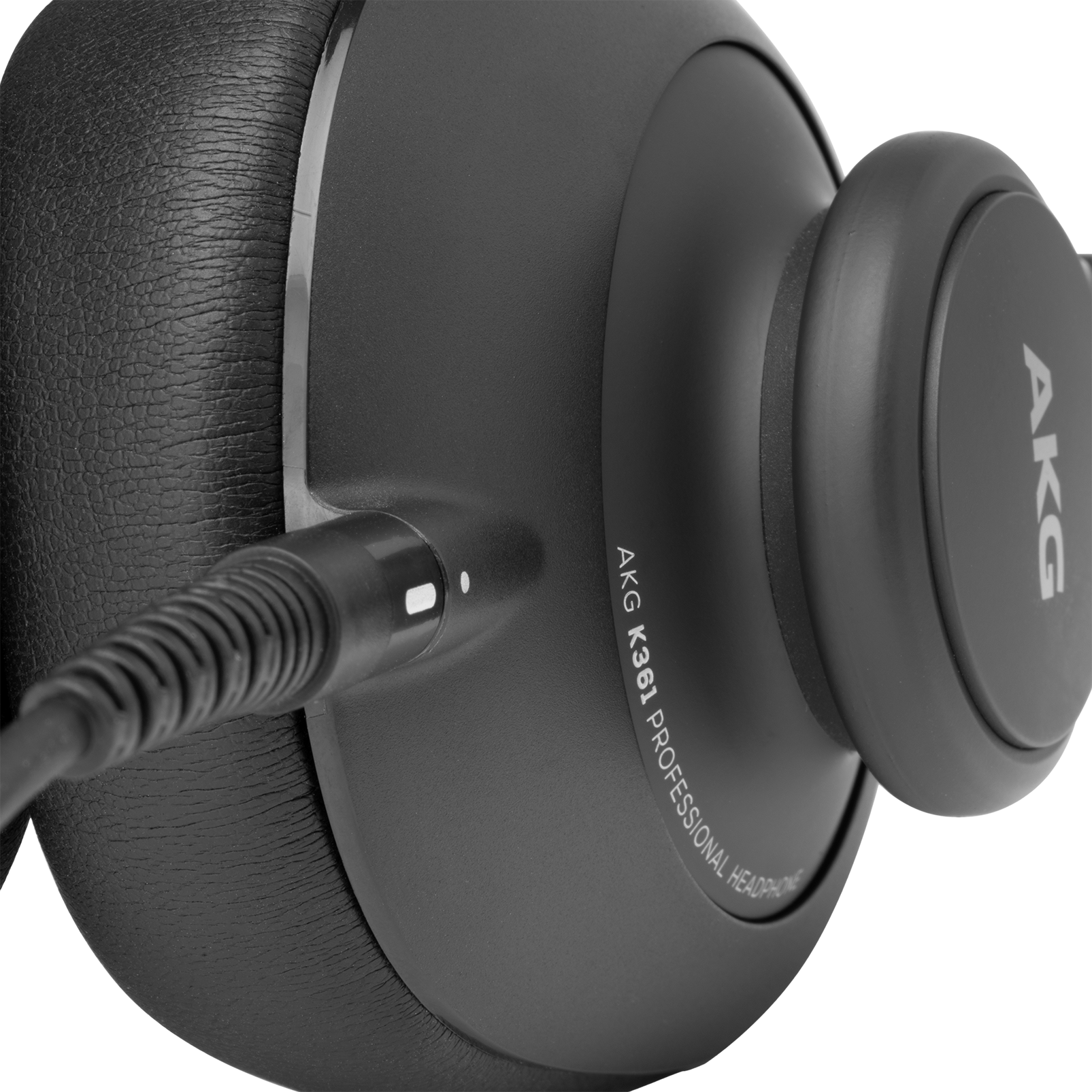 K361 - Black - Over-ear, closed-back, foldable studio headphones  - Detailshot 5
