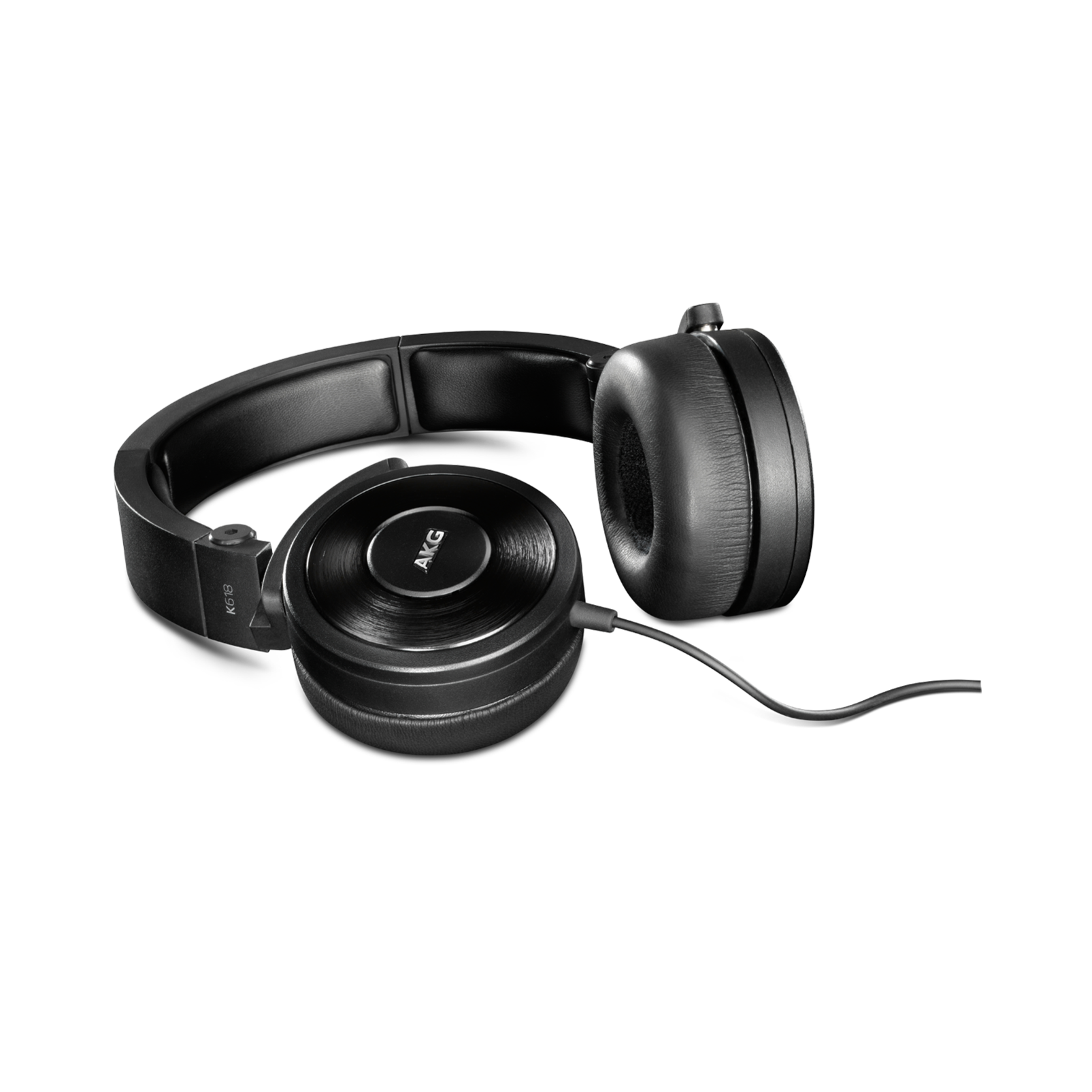 K 618 - Black - High-performance DJ headphones. - Detailshot 2