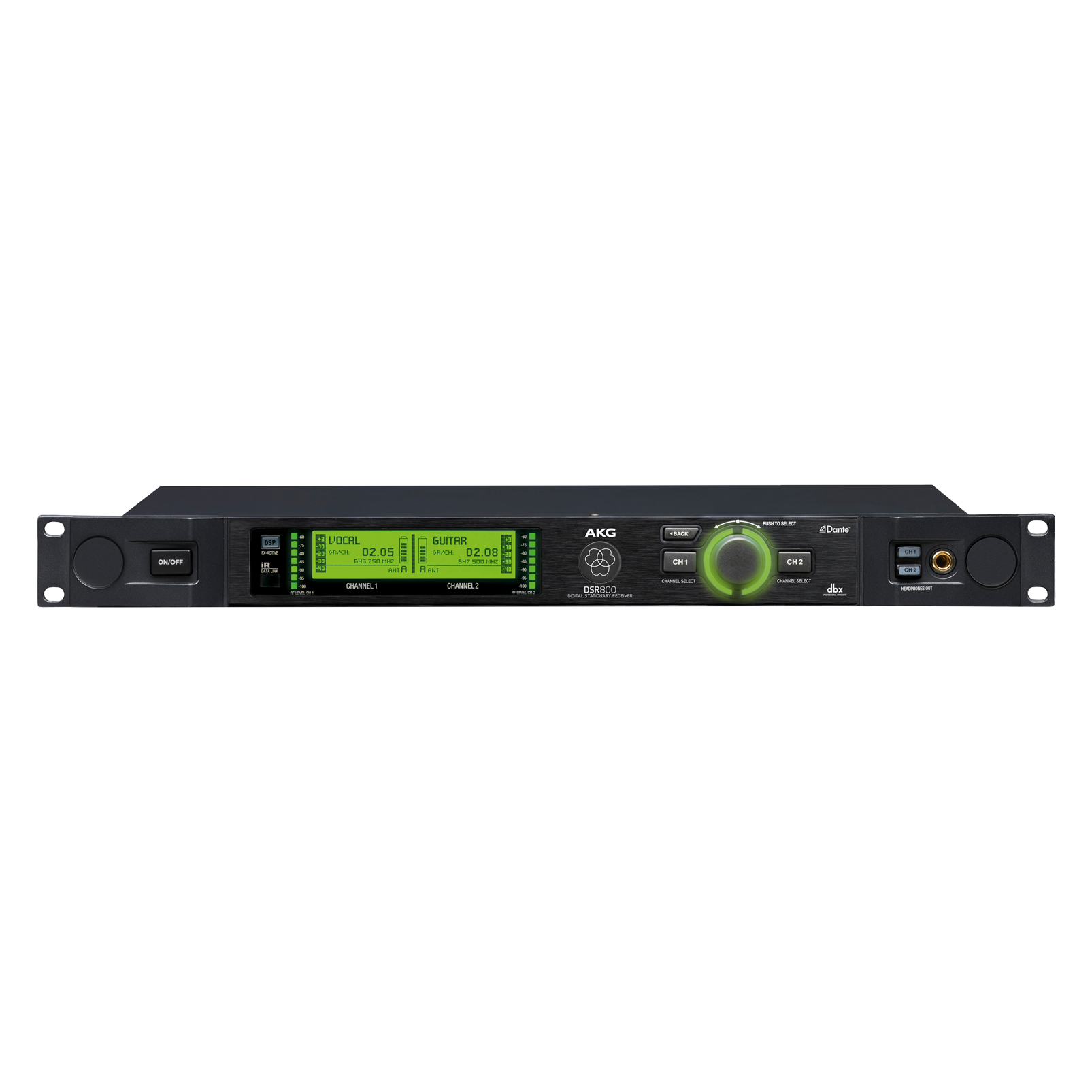 DSR800 Band1 (B-Stock) - Black - Reference digital wireless stationary receiver - Detailshot 1