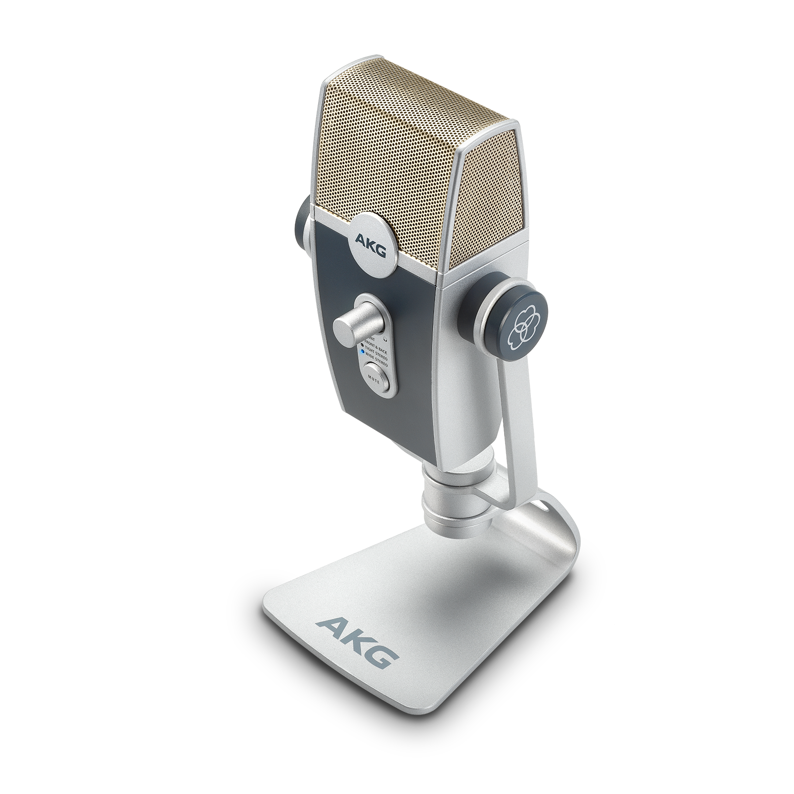 AKG Lyra (B-Stock) - Silver - Ultra-HD Multimode USB Microphone  - Detailshot 3