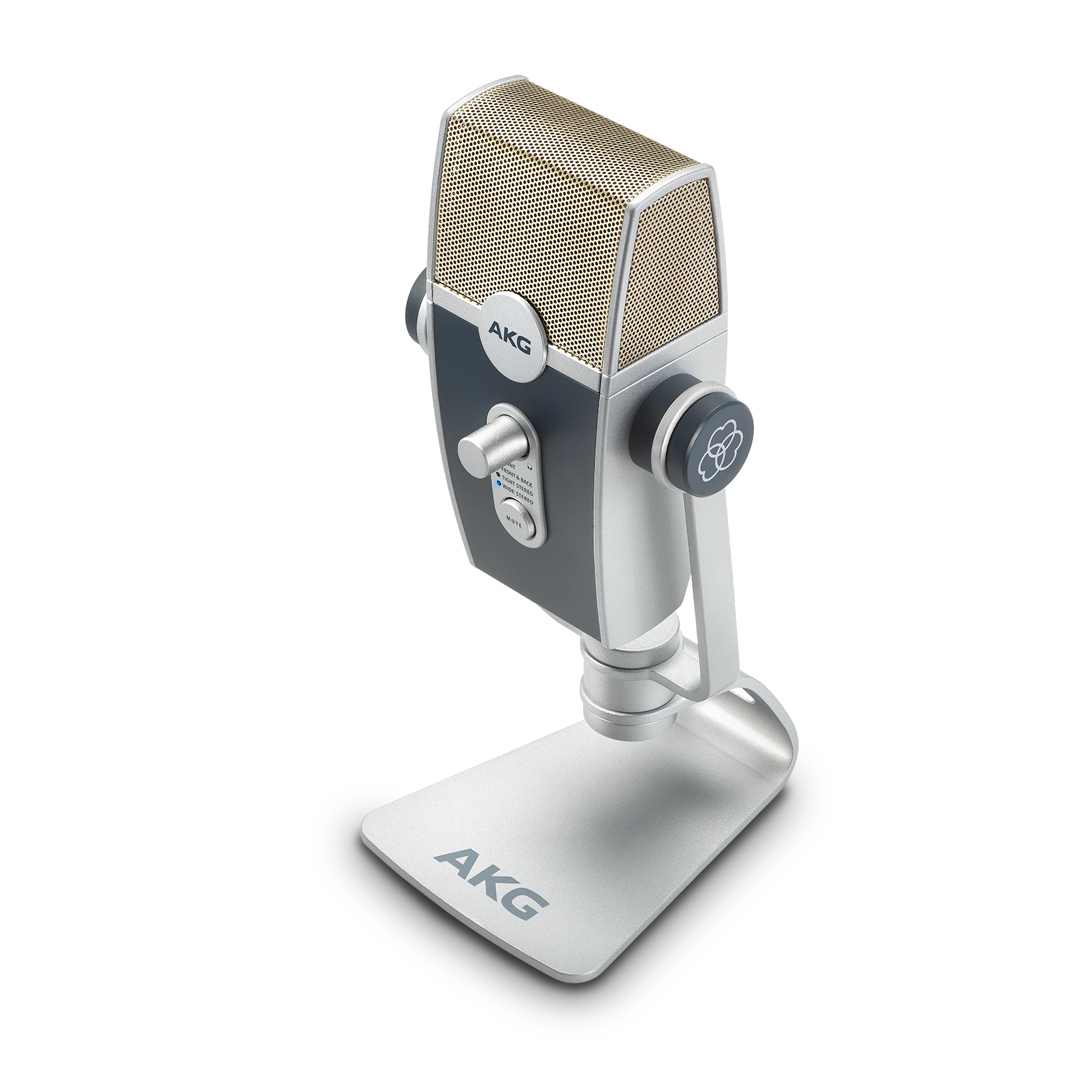AKG Lyra - Silver - Ultra-HD Multimode USB Microphone  - Detailshot 3