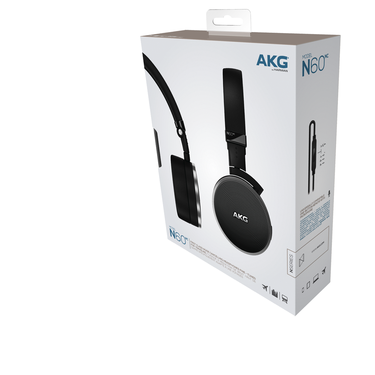 N60 NC First class Noise Cancelling headphones fine tuned for