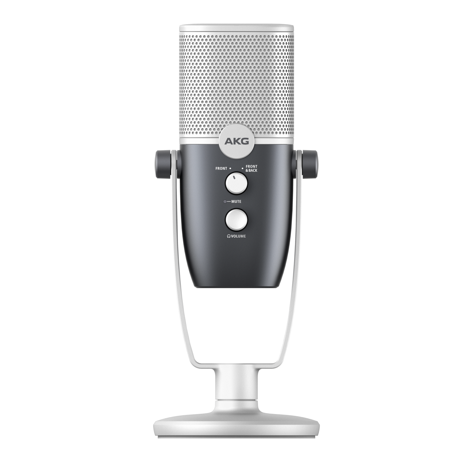 AKG Ara (B-Stock) - Blue - Professional Two-Pattern USB Condenser Microphone - Front