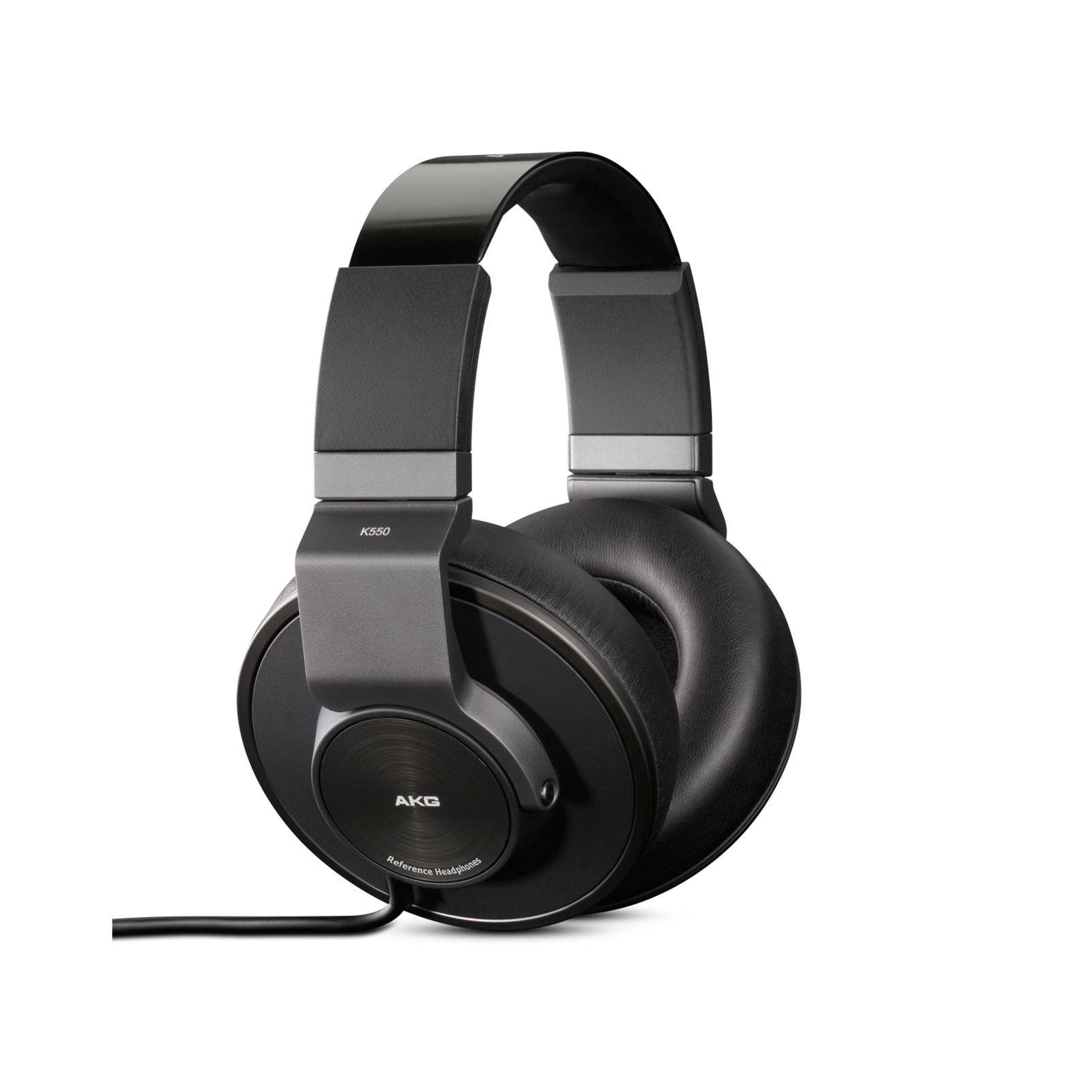 K 550 - Black - Closed back reference class headphones with amazing comfortable fit. - Hero