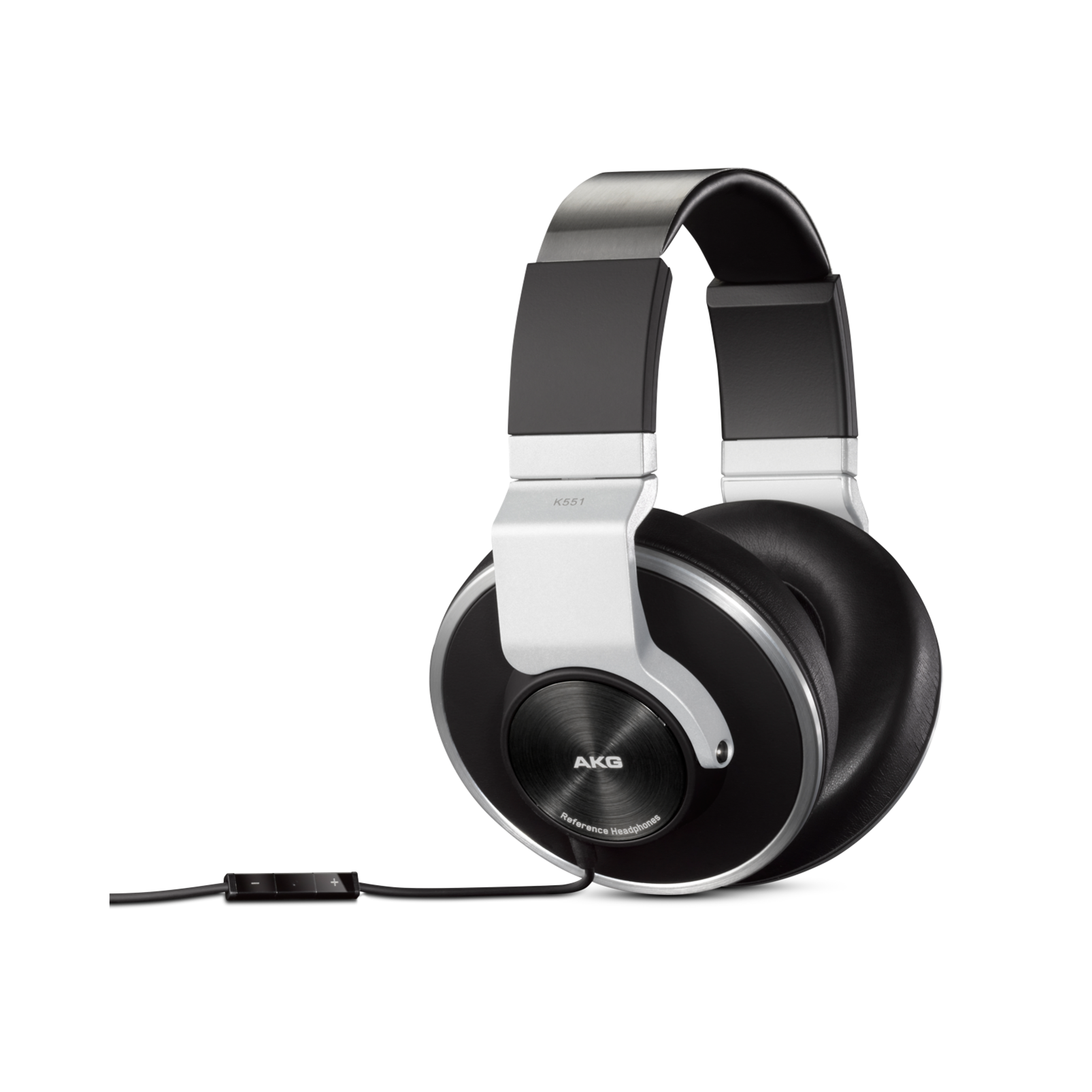 K551 Reference class overear headphones with inline microphone and remote