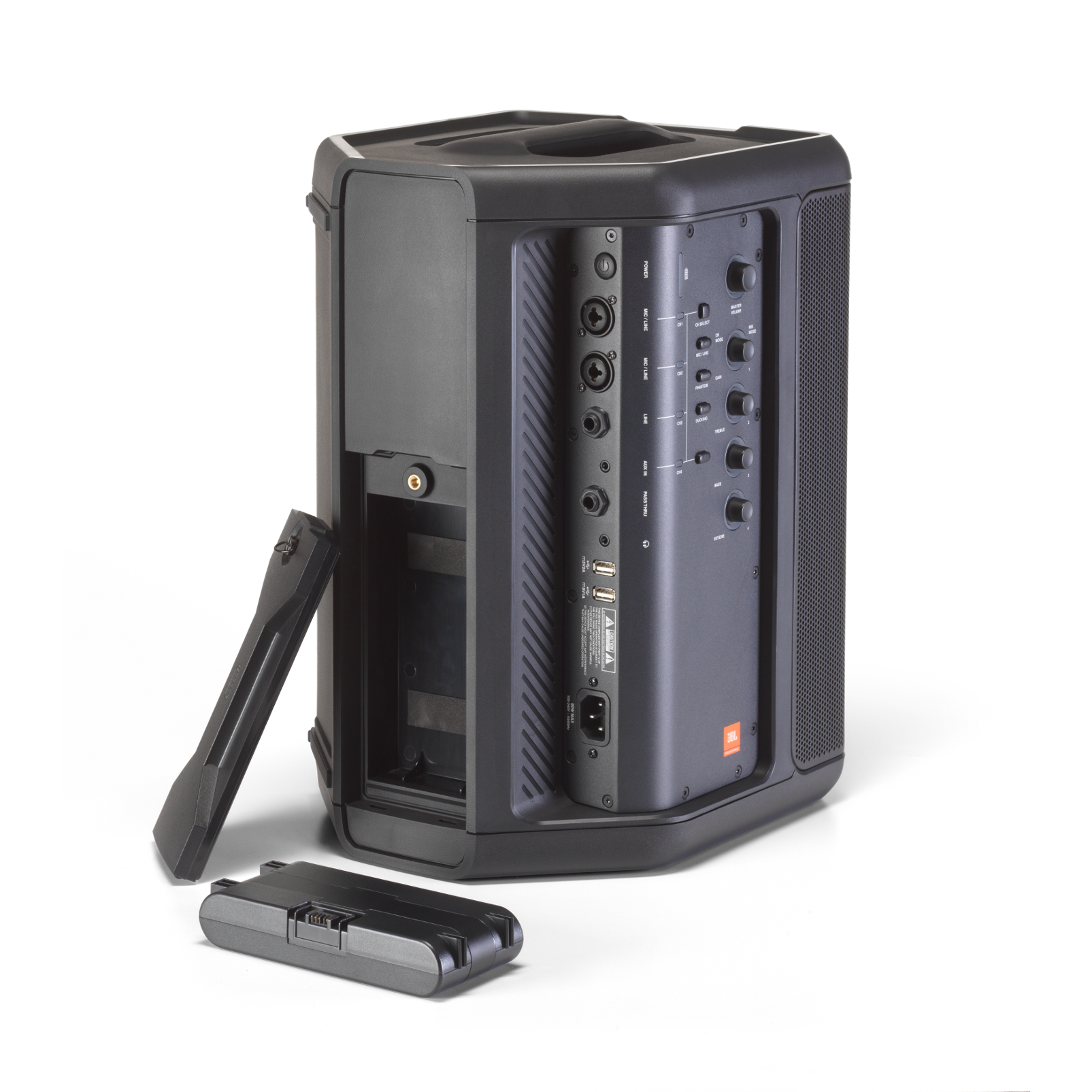 JBL EON ONE Compact - Black - All-in-One Rechargeable Personal PA - Detailshot 1
