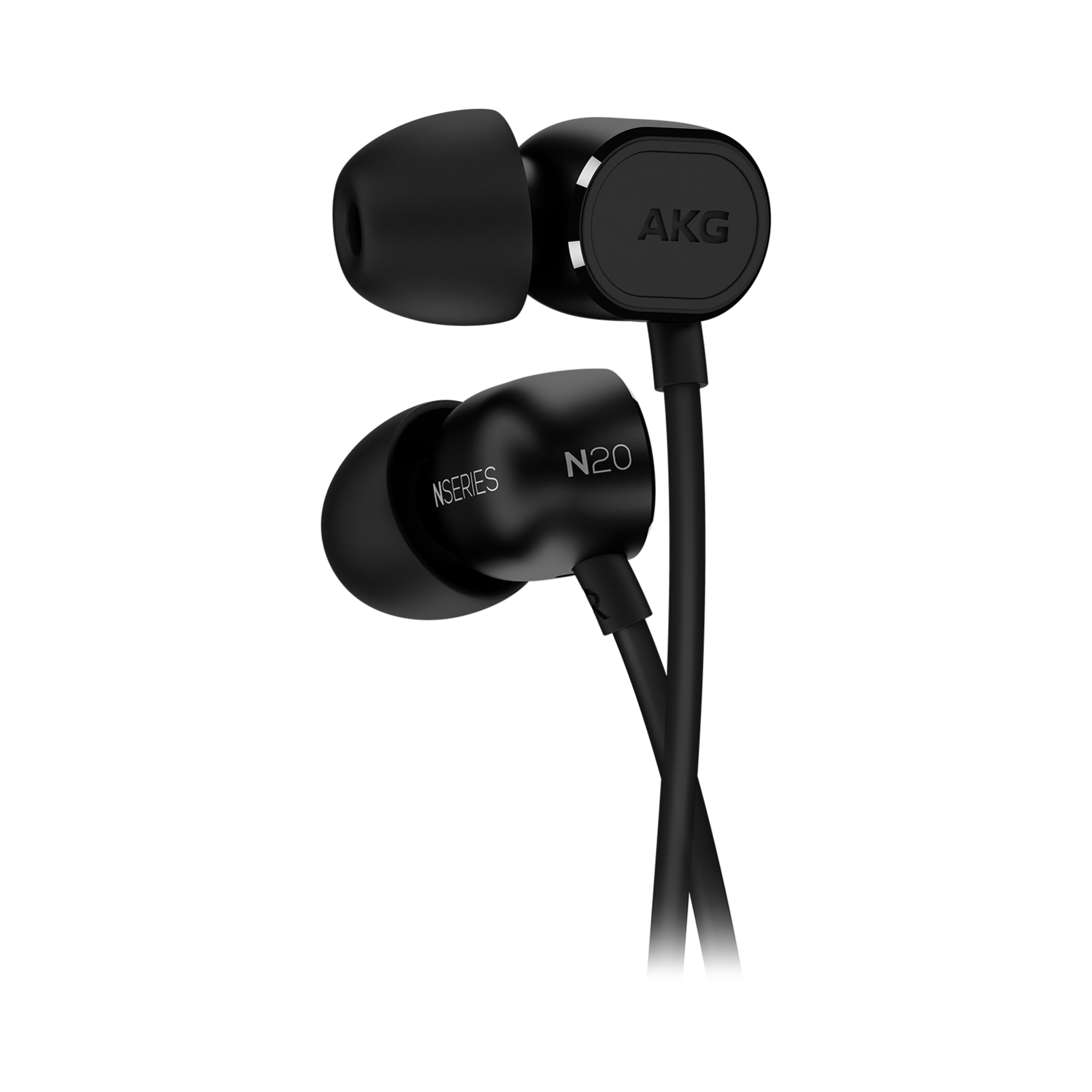 N20 - Black - Reference class in-ear headphones in aluminum enclousure - Hero