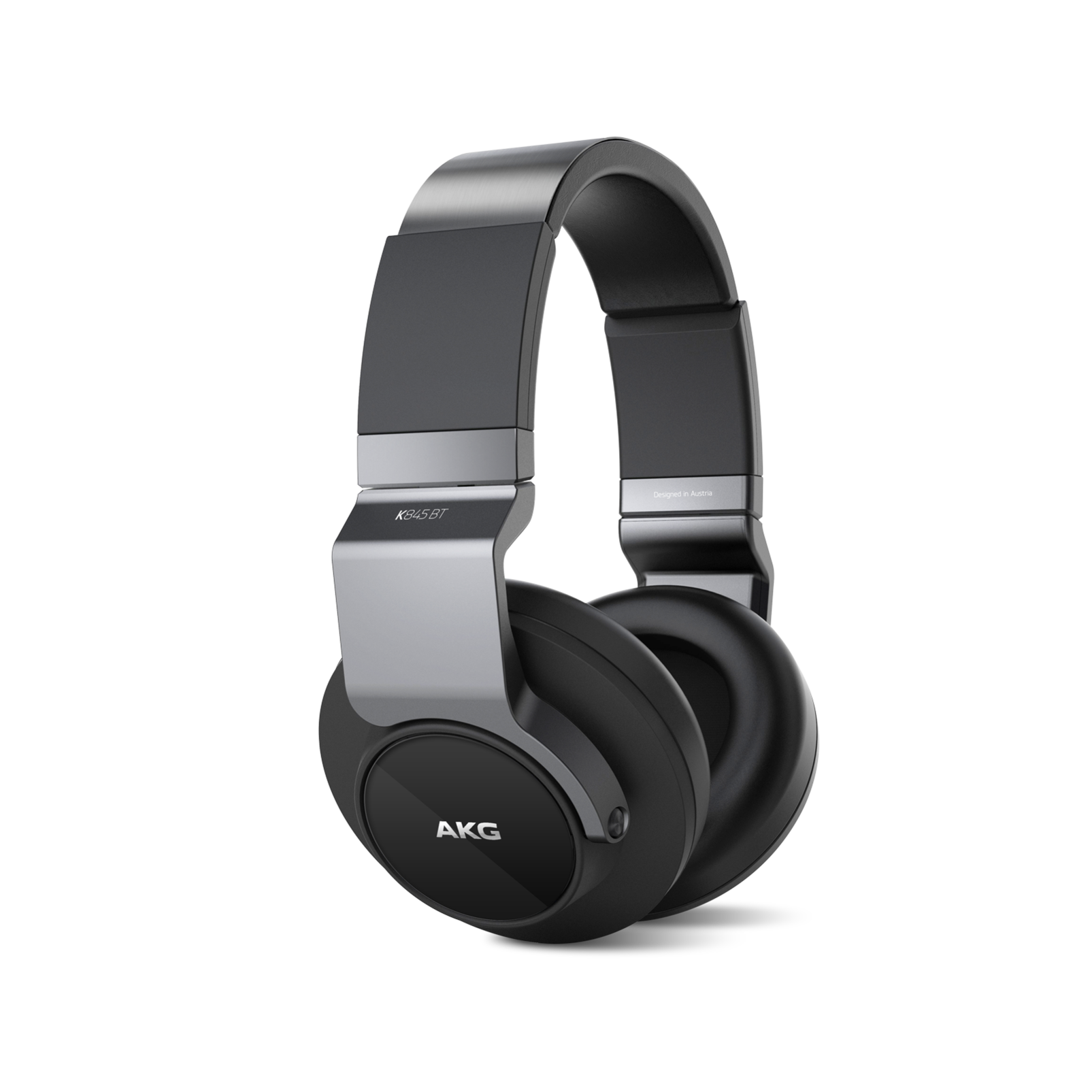 K 845BT - Black - High performance over-ear wireless headphones with Bluetooth - Hero