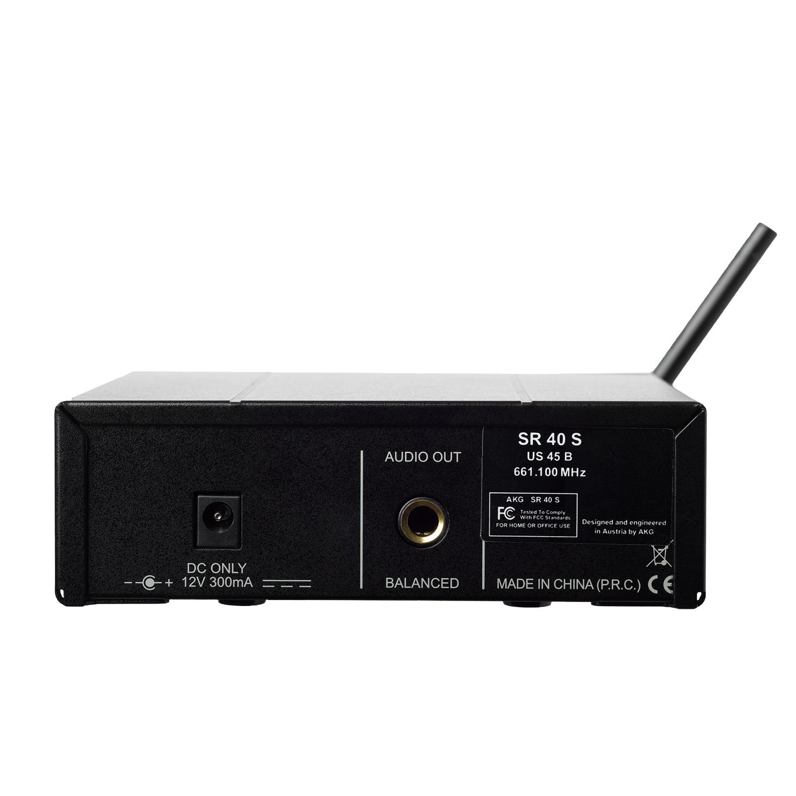 812.800 MHz AKG UHF SR 40 EU 63 Ricevitore Wireless oinly 